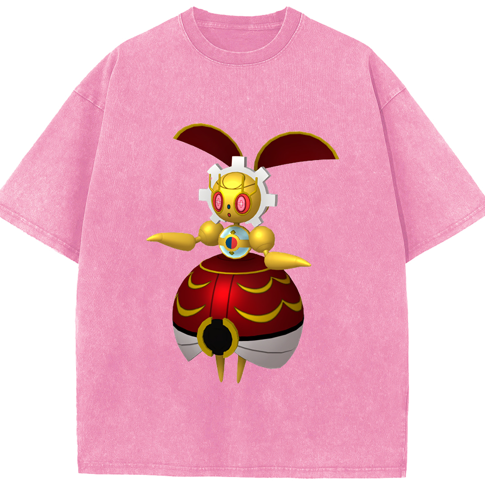 （画像用） ポケットモンスター Pokémon 綿100% ヴィンテージ風 半袖Tシャツ（フロントプリント）